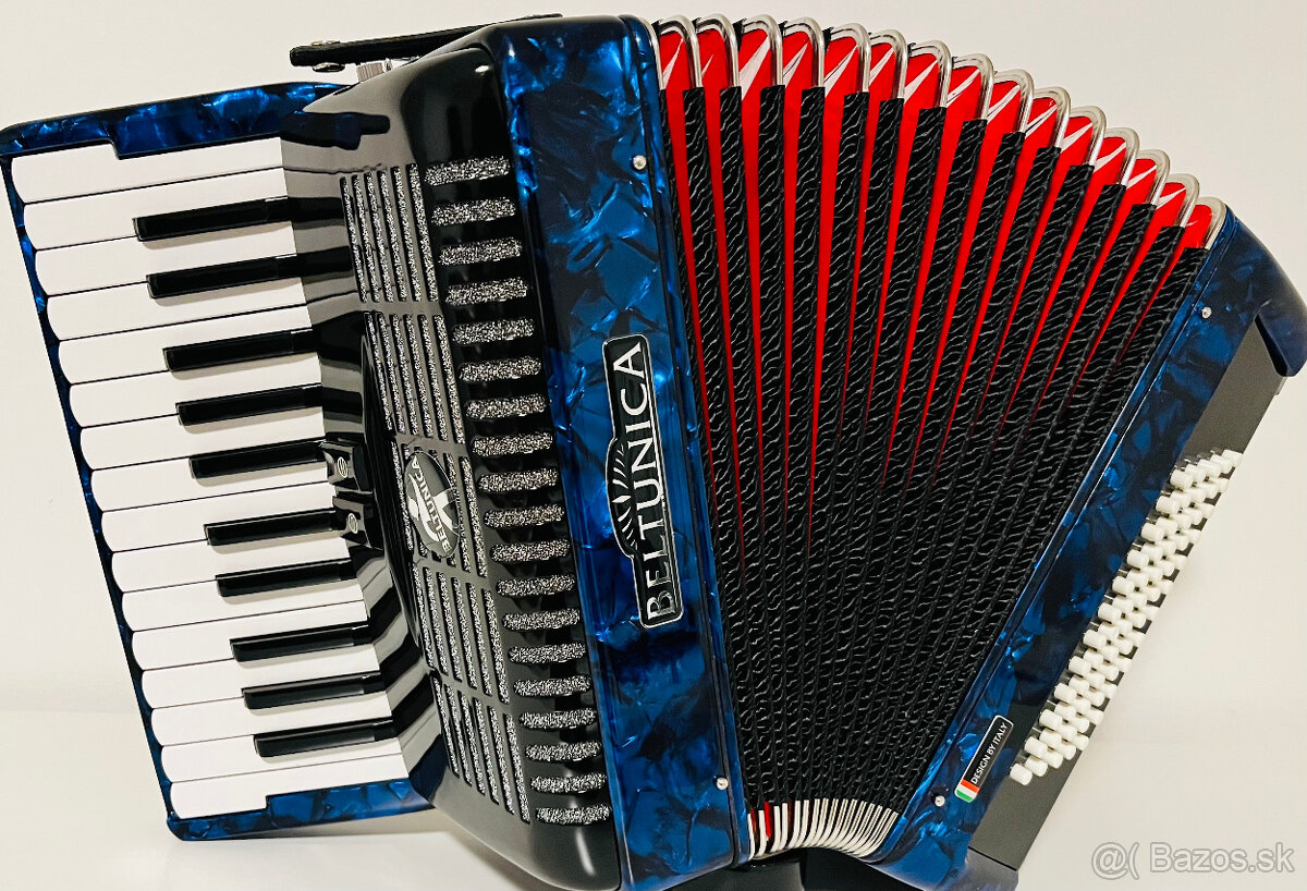 Predám nový akordeón BELTUNICA Vivaldi- 60 basový- ná - 11