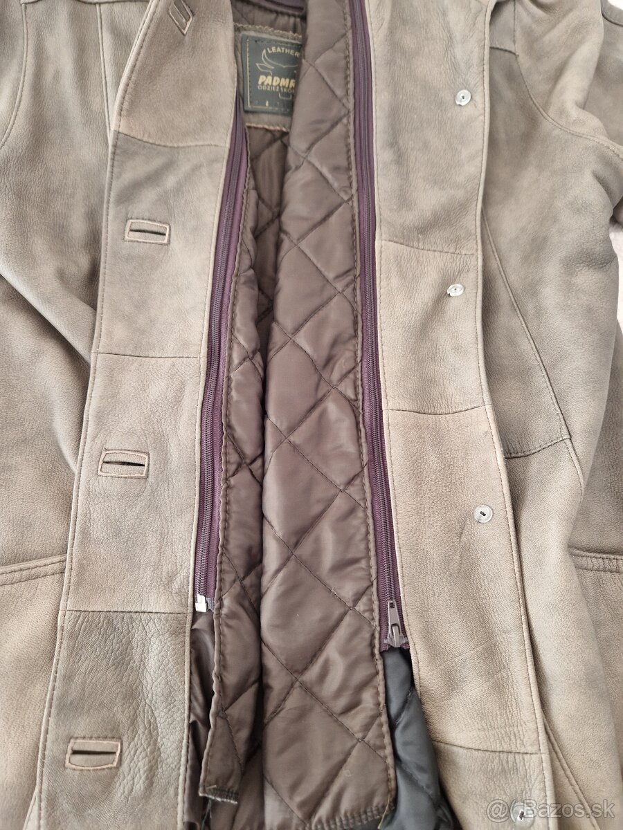 Kožený kabát/ bunda dámsky - 11