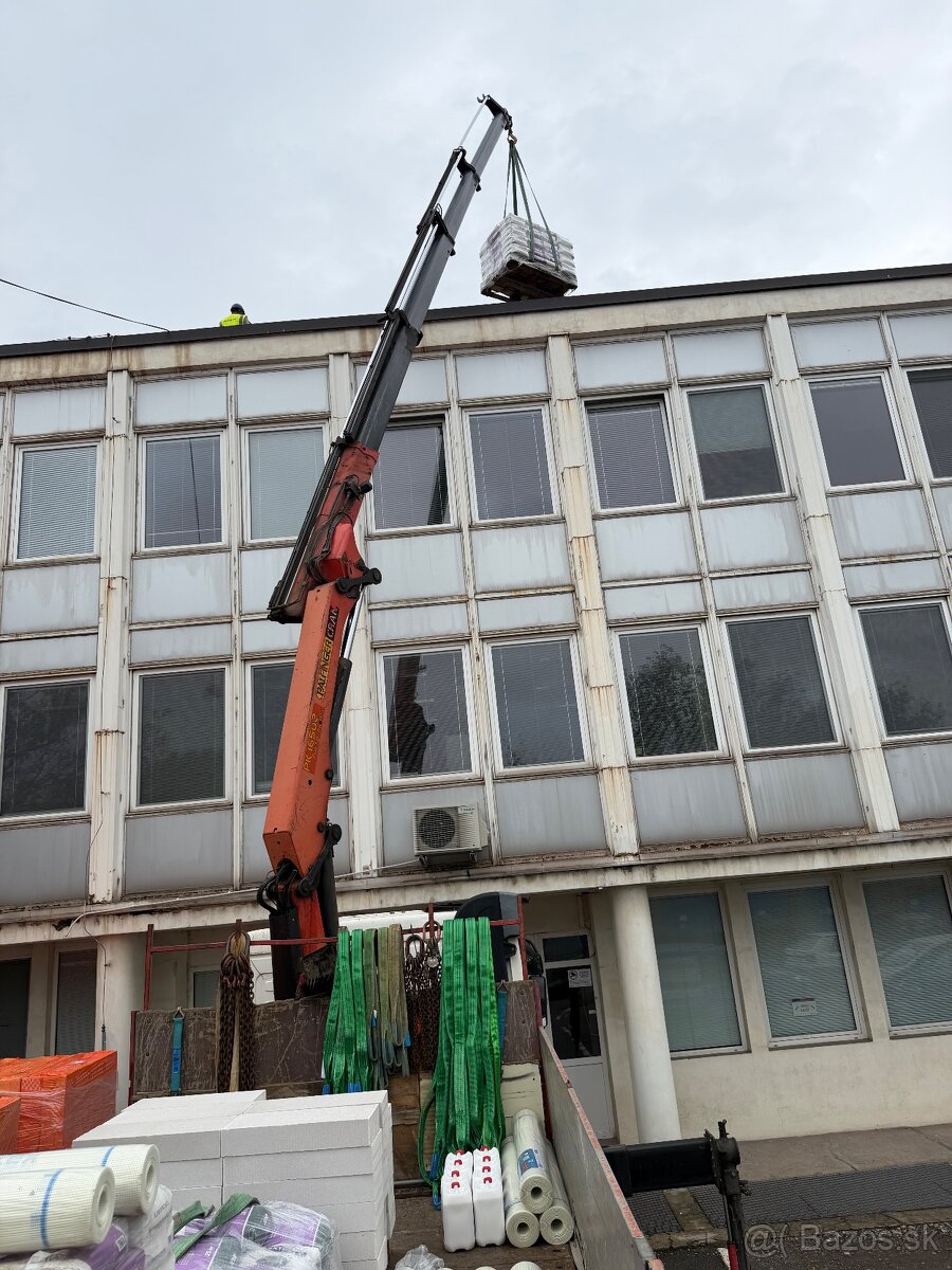 Mercedes Actros s hydraulickou rukou 3in1 - 11