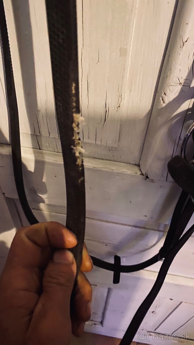 Predám uzdečku Stübben - hnedá koža - veľkosť Full - 11