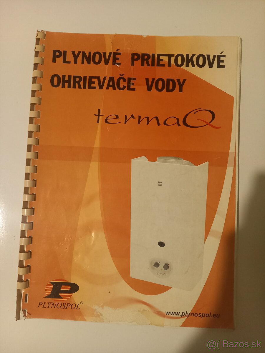 Plynový prietokový ohrievač KVART,kotol - 11