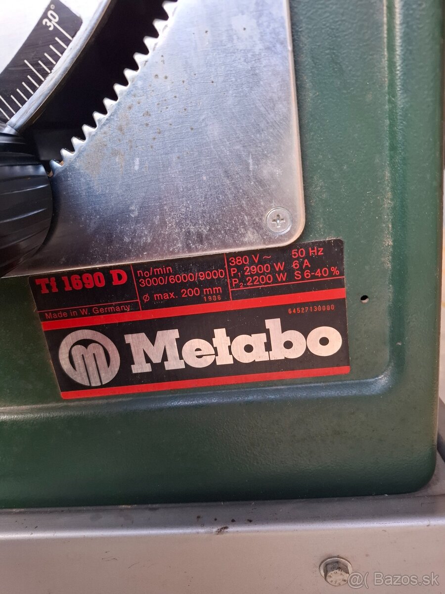 Spodná fréza Metabo TF 1690 D - 11