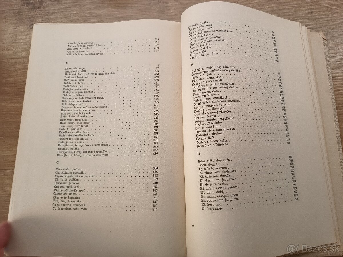 Slovenské ľudové piesne 2. , 1952 - 11