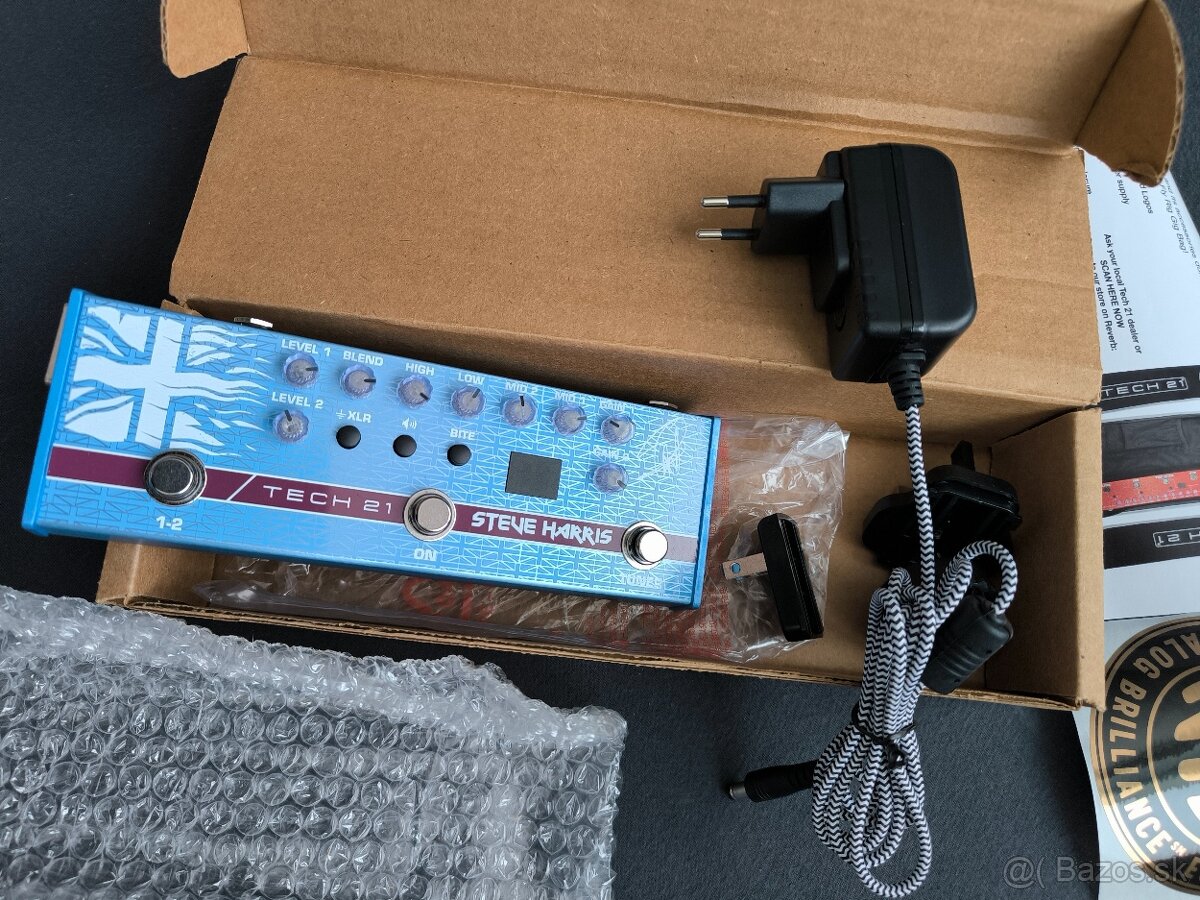 Rezervácia ,nový preamp Tech 21,SH 1 Steve Harris - 11