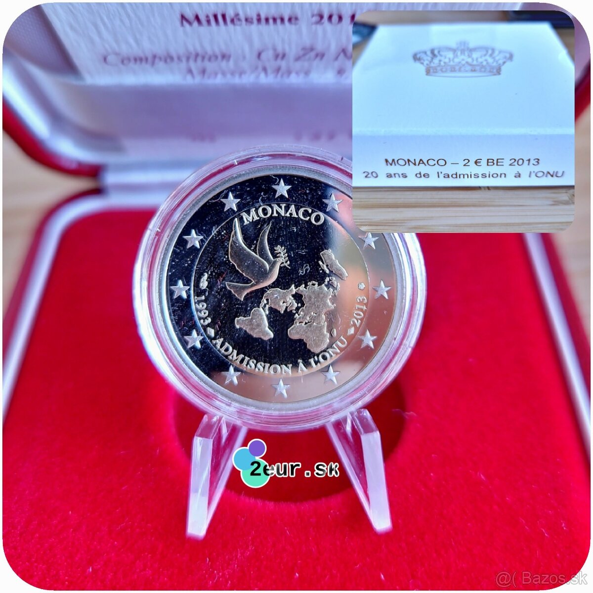 2 euro MONAKO - pamätné 2€ za NAJLEPŠIE CENY - 11