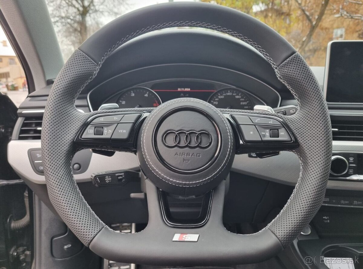 AUDI VYHRIEVANÝ EXCLUSIVE KOŽENÝ VOLANT - 11