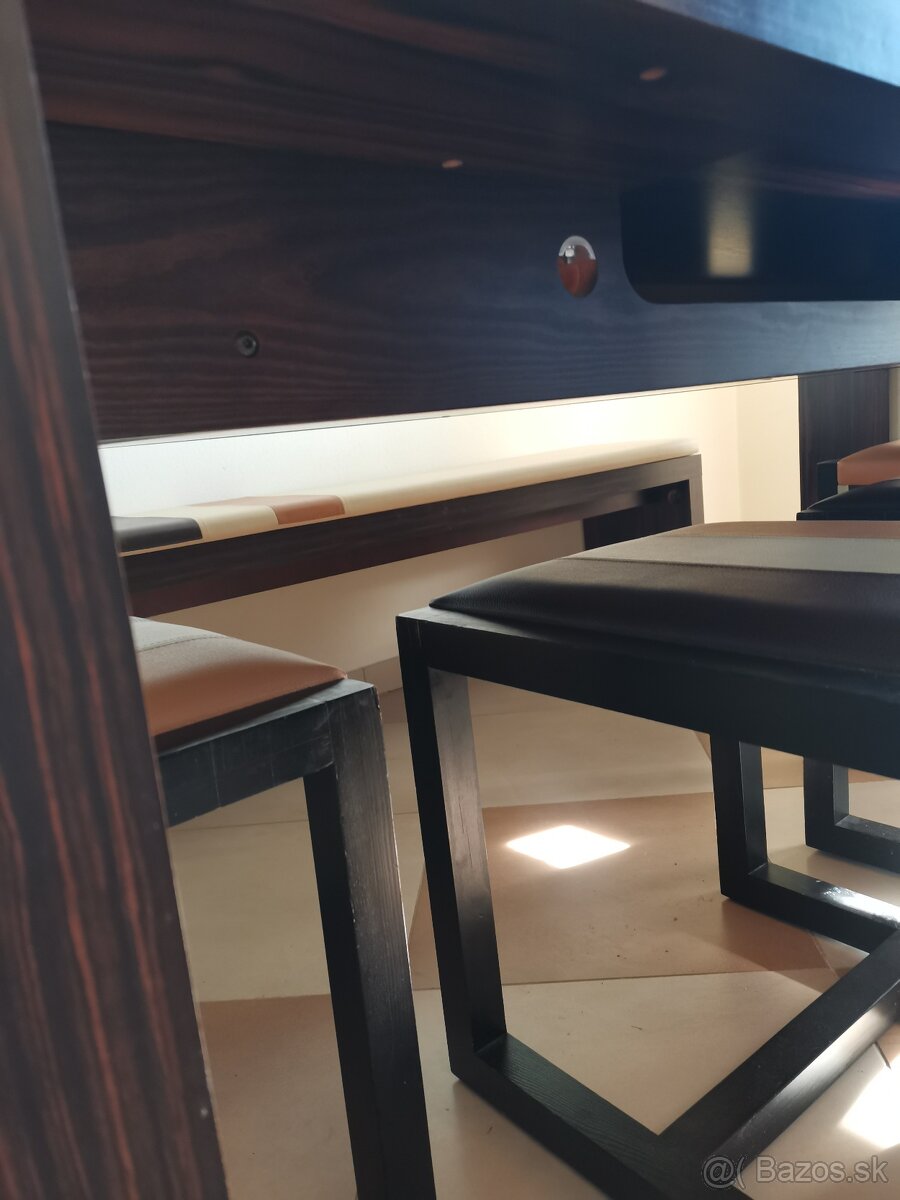 Masívny stôl D 200x S 90 x V 78 - 11