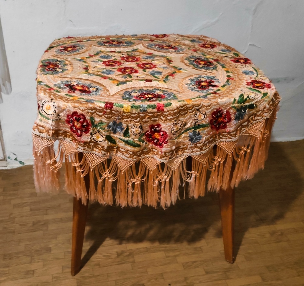 Retro set stôl + stoličky + bonus - 11