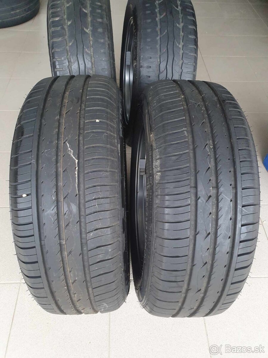 Pneu + elektróny R15 114,3 x 5 ET40 6,5J - 11