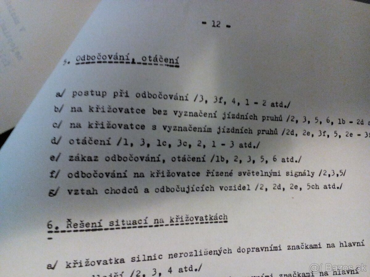 cvičebná križovatka - 11