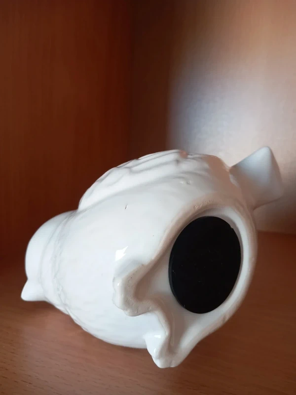 Veľký keramický vtáčik, aj ako pokladnička 16x12x10 cm - 11