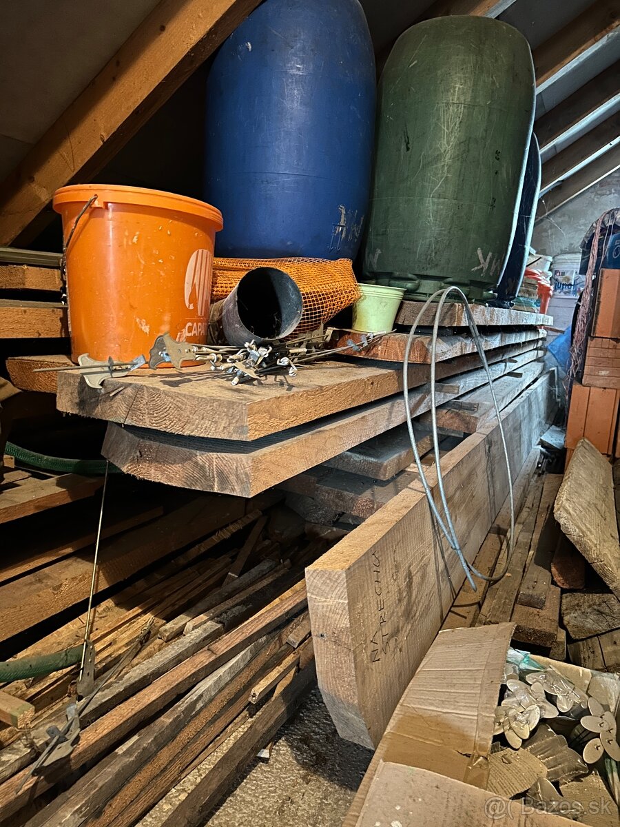 Predám drevené dosky, hranoly, foršty - 11