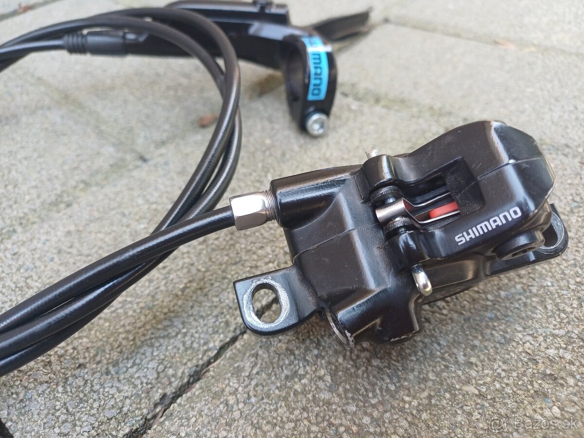 Hydraulicke brzdy Shimano & Mechanicka brzda J.A.K - 11