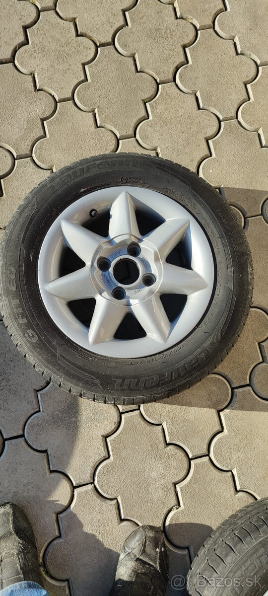 Predám hliníkové disky R13 4x100 Ronal - 11