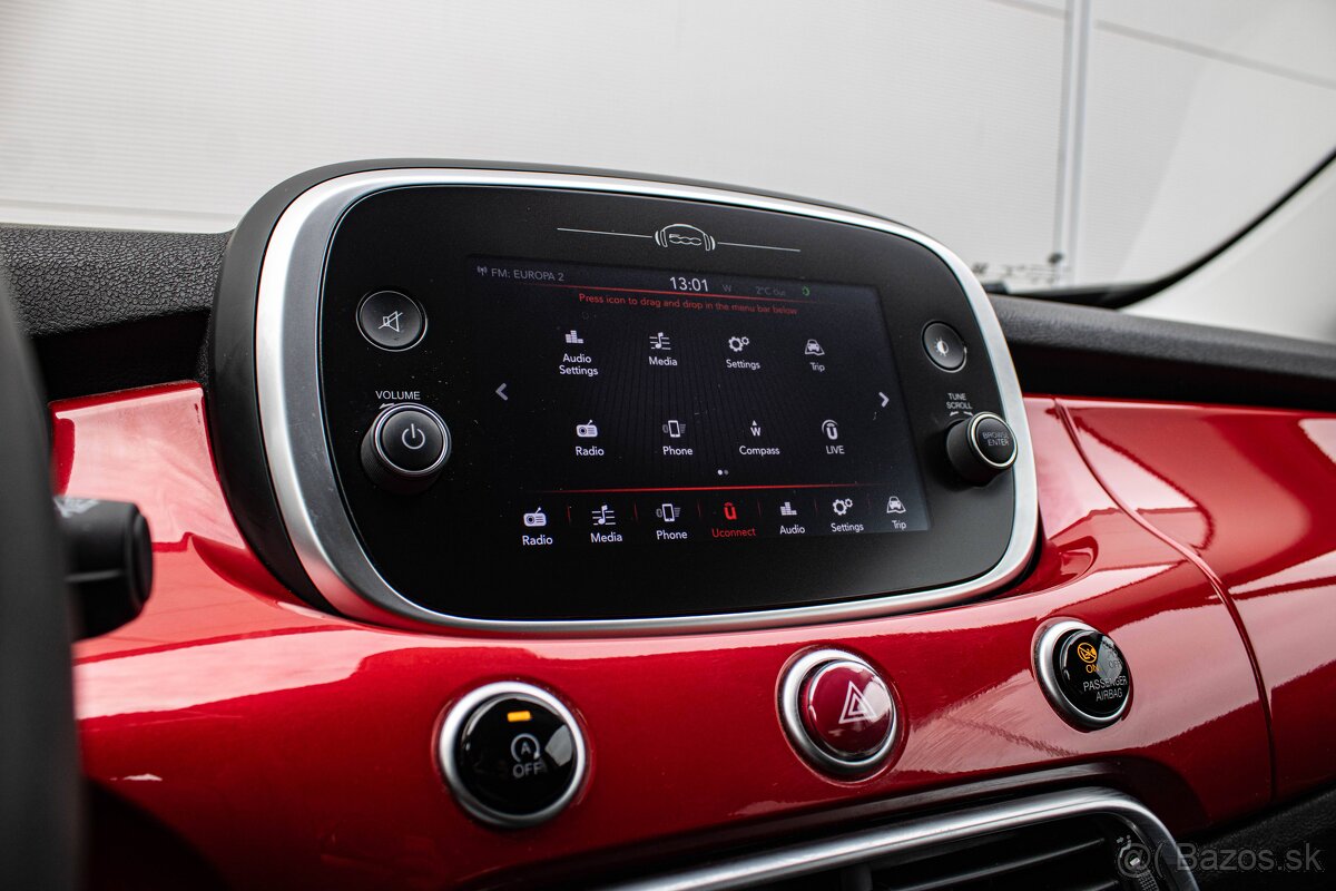 Fiat 500X 1.4 MultiAir Lounge, Slovenské, 1. majiteľ, servis - 11