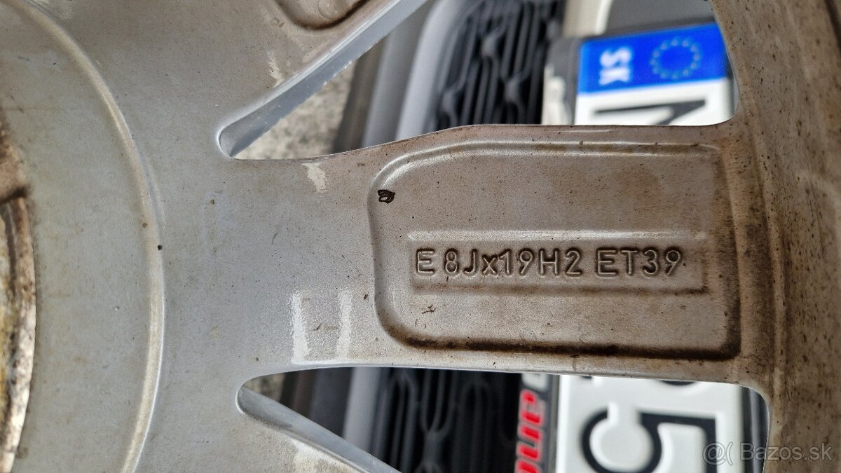 Audi hlíníkové disky + zimné pneumatiky Michelin Pilot Alpin - 11