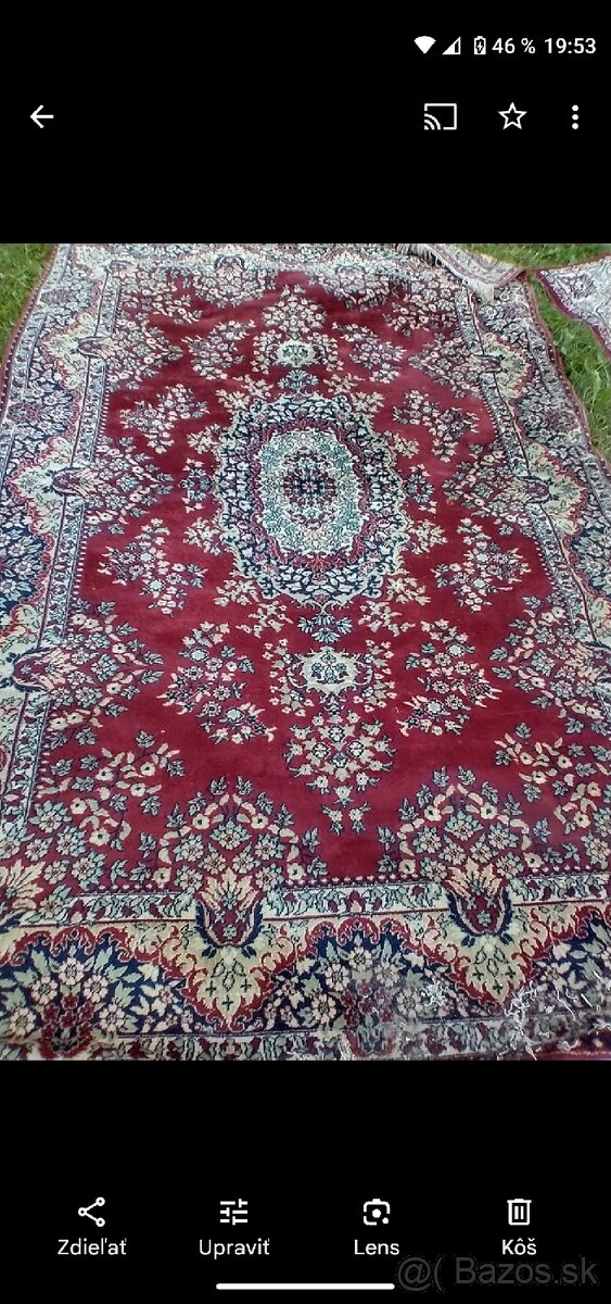 2x vlnený koberec - 11