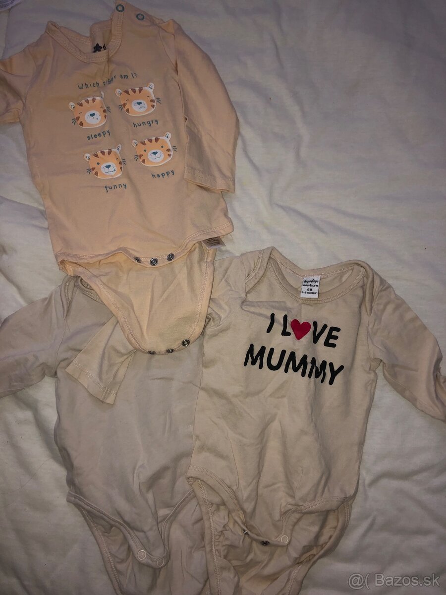 Detske chlapcenske oblecenie 0-6mesiacov - 11