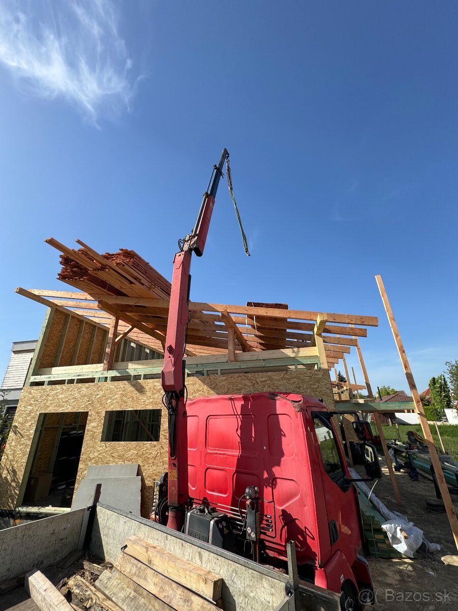 Autodoprava s hydraulickou rukou✔️ - 11