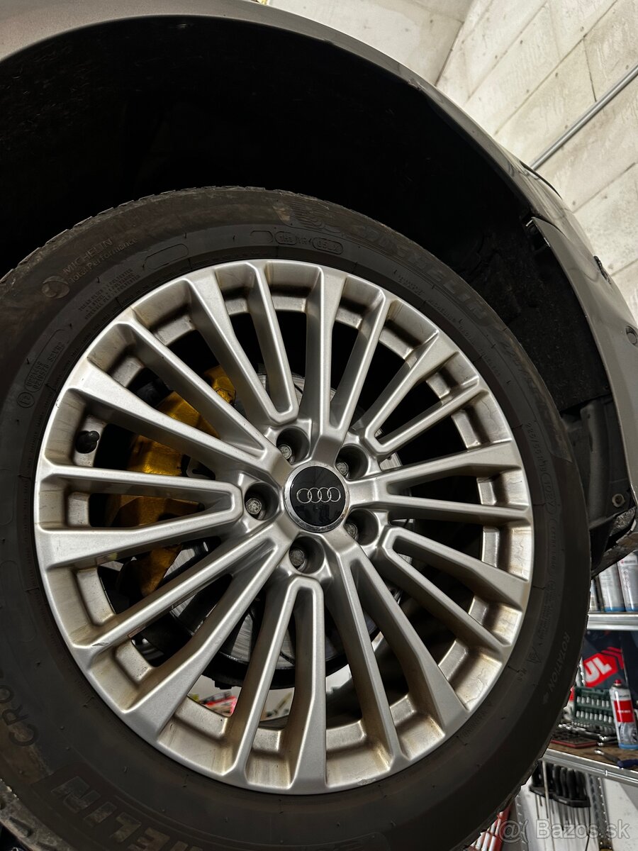 Disky Original Audi R18 5x112 + celoročné Michelin - 11