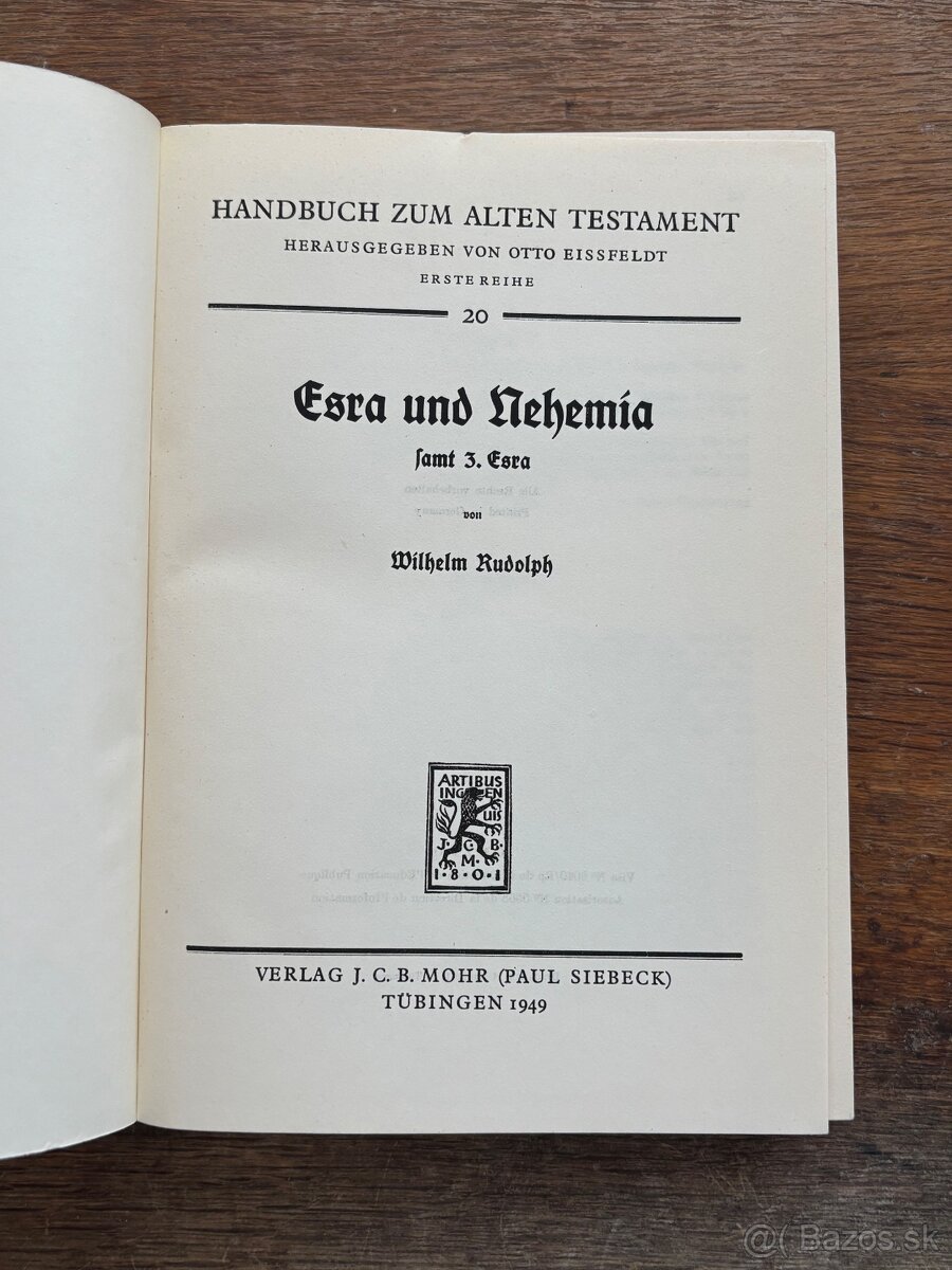 Handbuch zum Alten Testament - 11