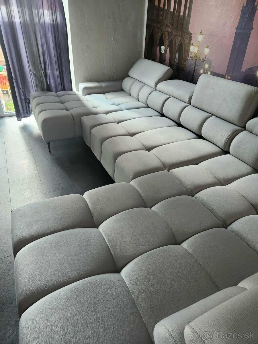 Nova sedačka moderná s elek. nastav. sedenim - 11