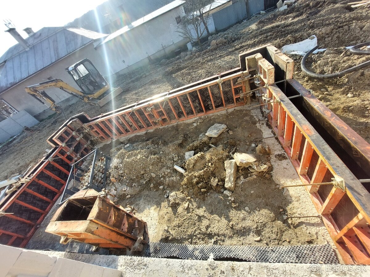 Stenové debnenie peri - prenájom - 11