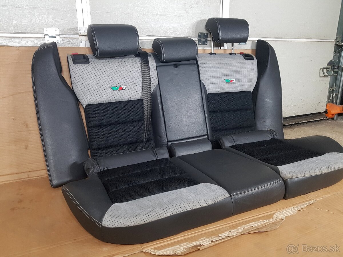 Predám polokožené sedačky Škoda Octavia 2 RS Combi - 11