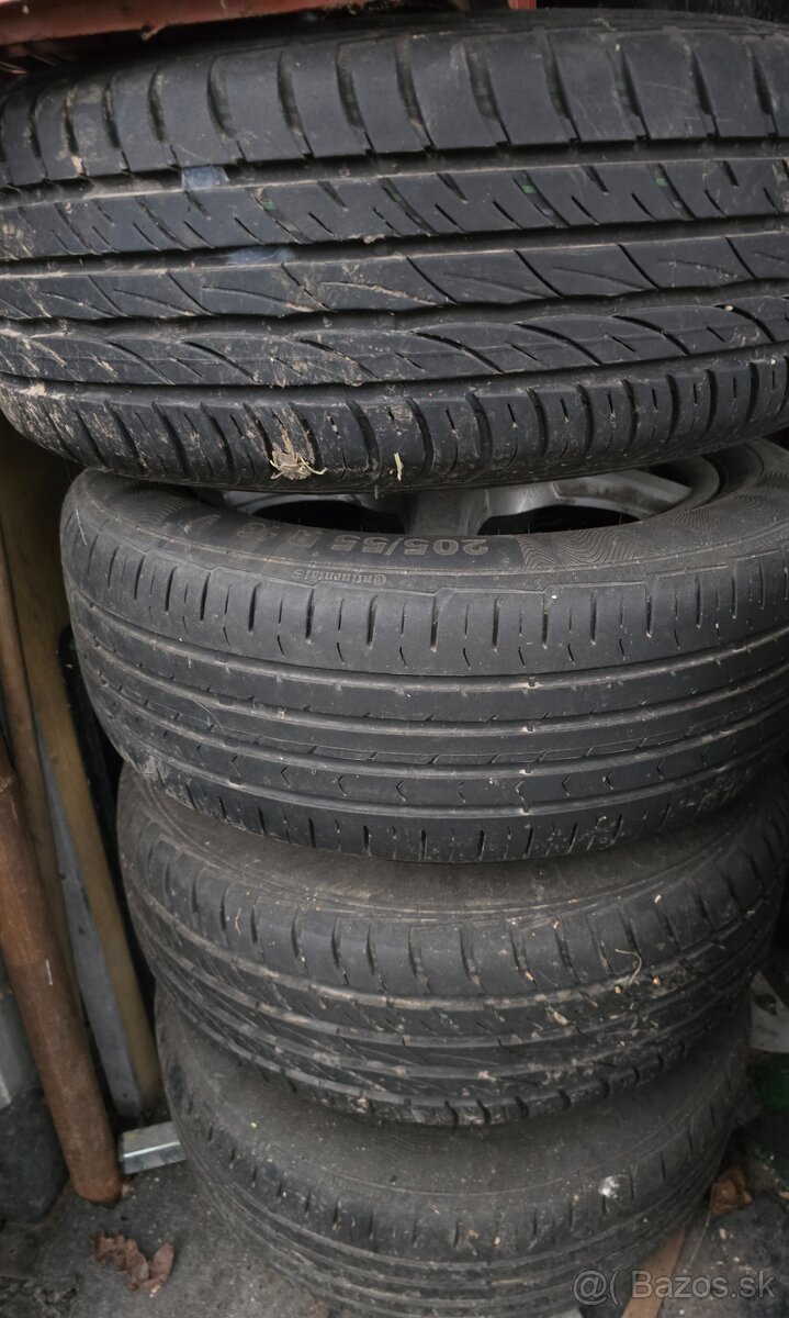 205/55 r16 + 5x108 ET52.5 stred 63.4 - 11