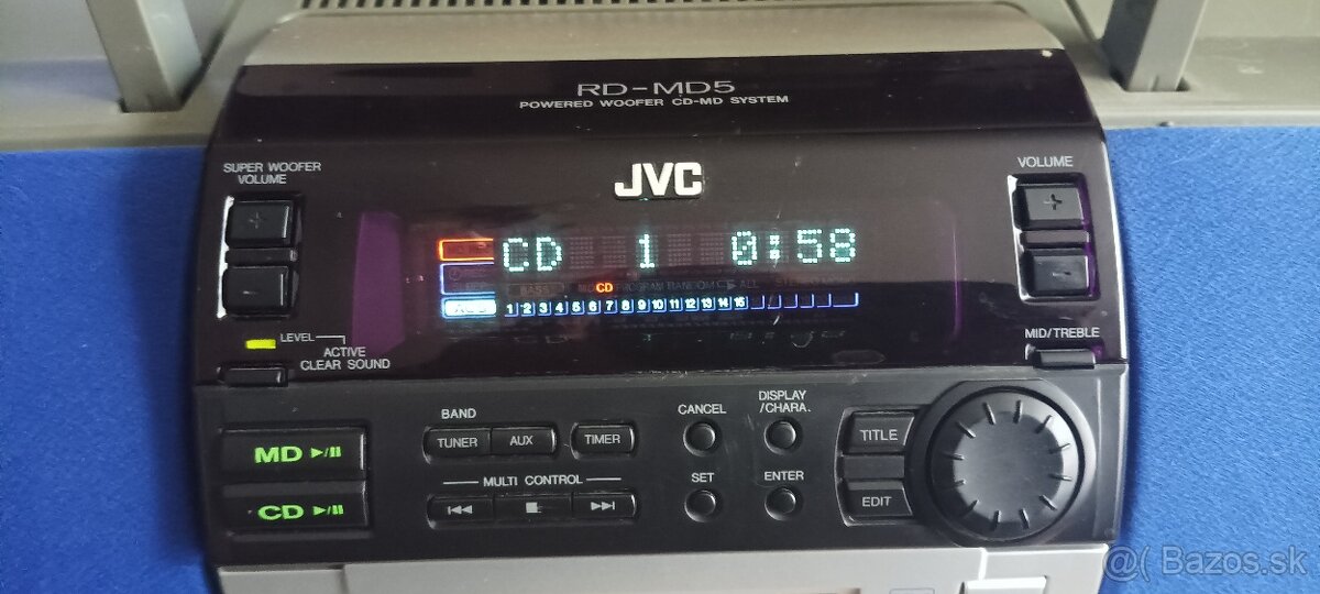 JVC CD-MD SYSTEM RD-MD5 - 11
