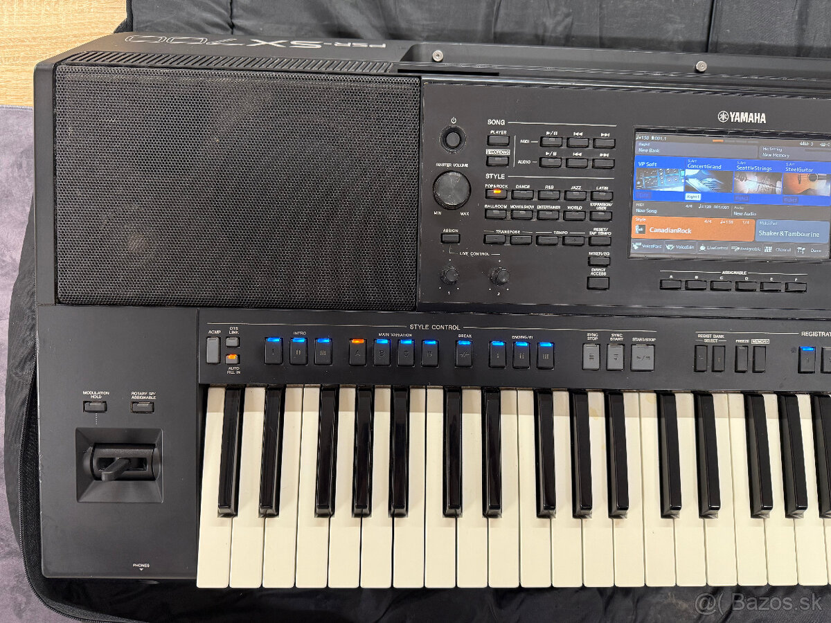 Profesionálny keyboard Yamaha PSR-SX700 - 11