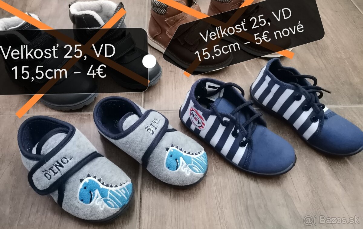 Detská obuv od novorodenca až po veľkosť 25 - 11