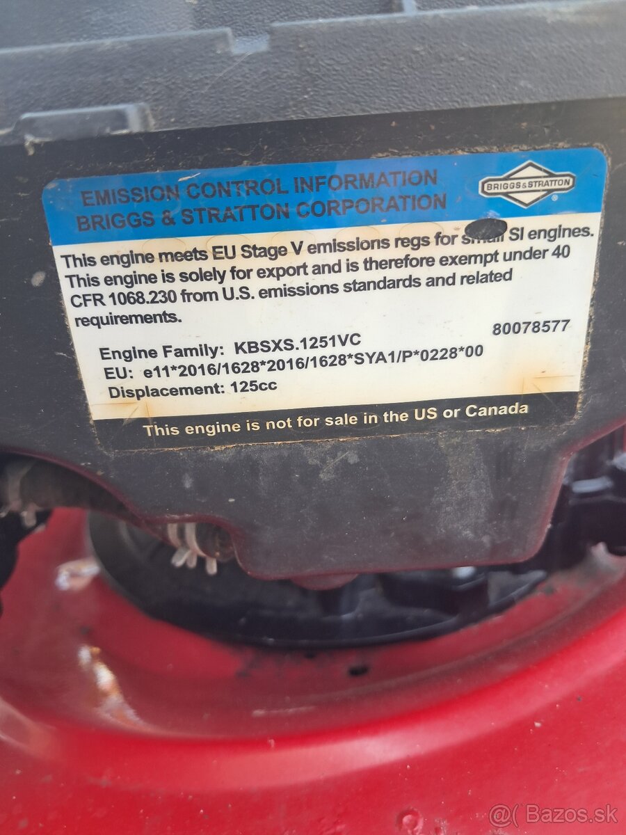 Mountfield NT 484 TR benzinova kosacka - 11