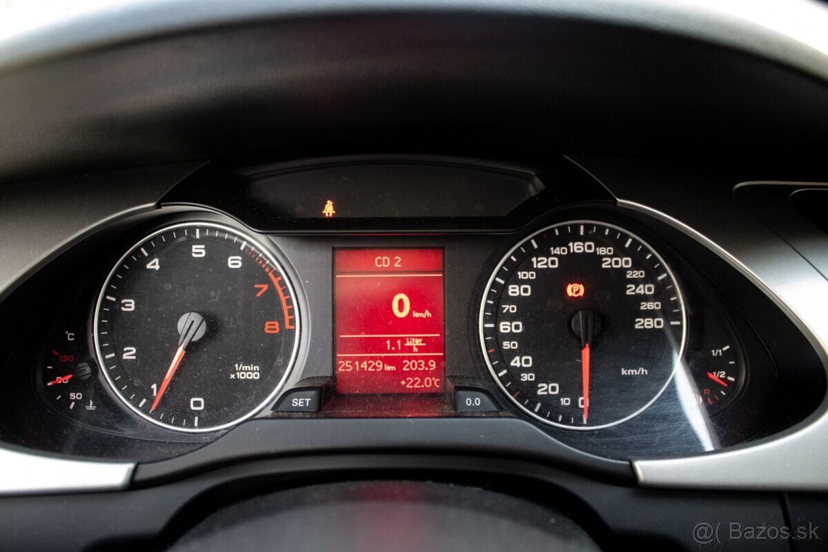 Audi A4 1.8 TFSI / 88kW / M6 / 2009 - 11