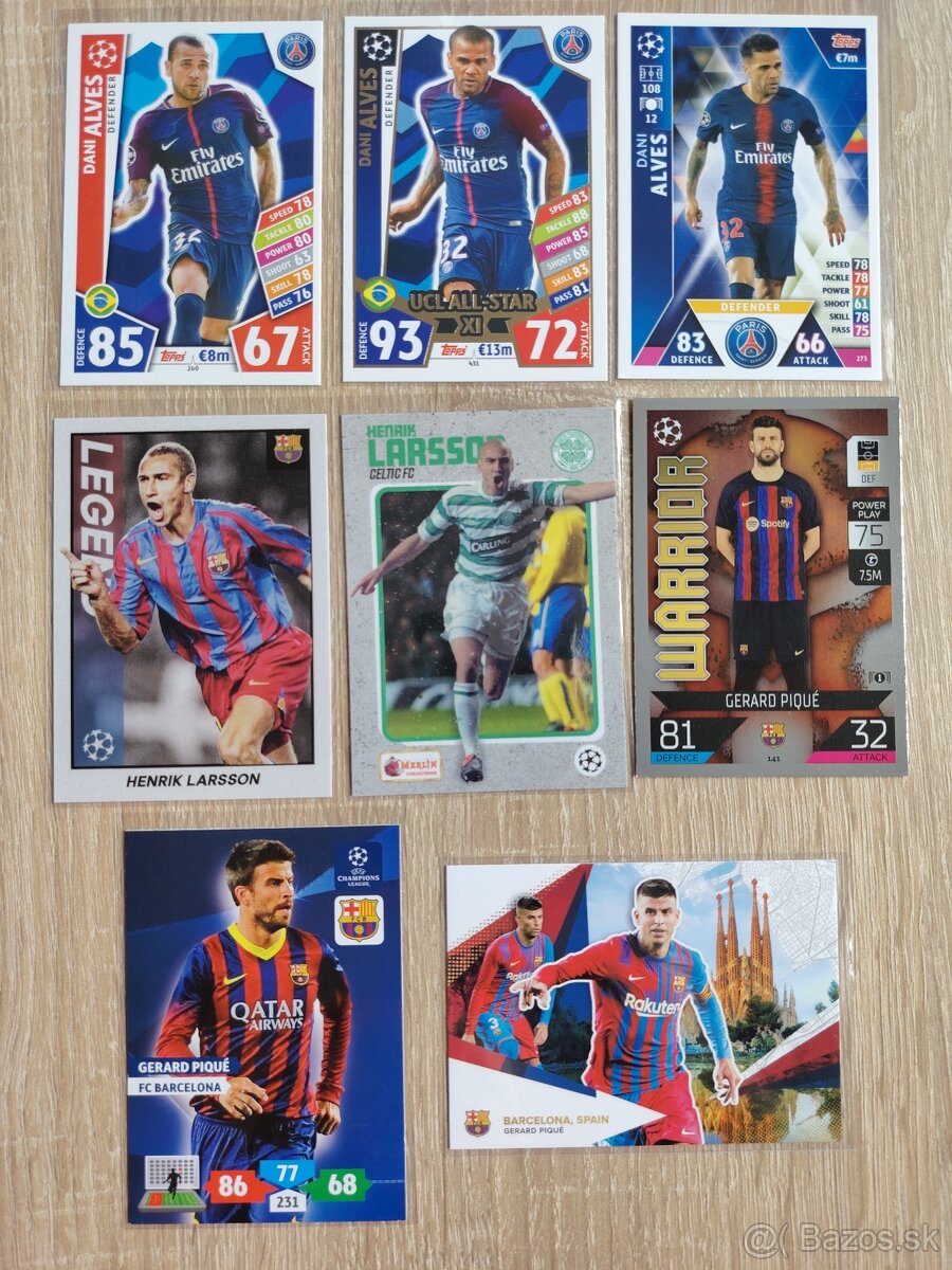 Futbalové kartičky - legendy - 11