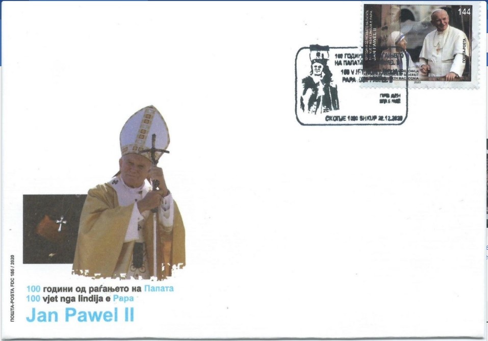 2020 100 rokov Jan Pavol 2 spolocne vydanie Polsko Vatikan - 11