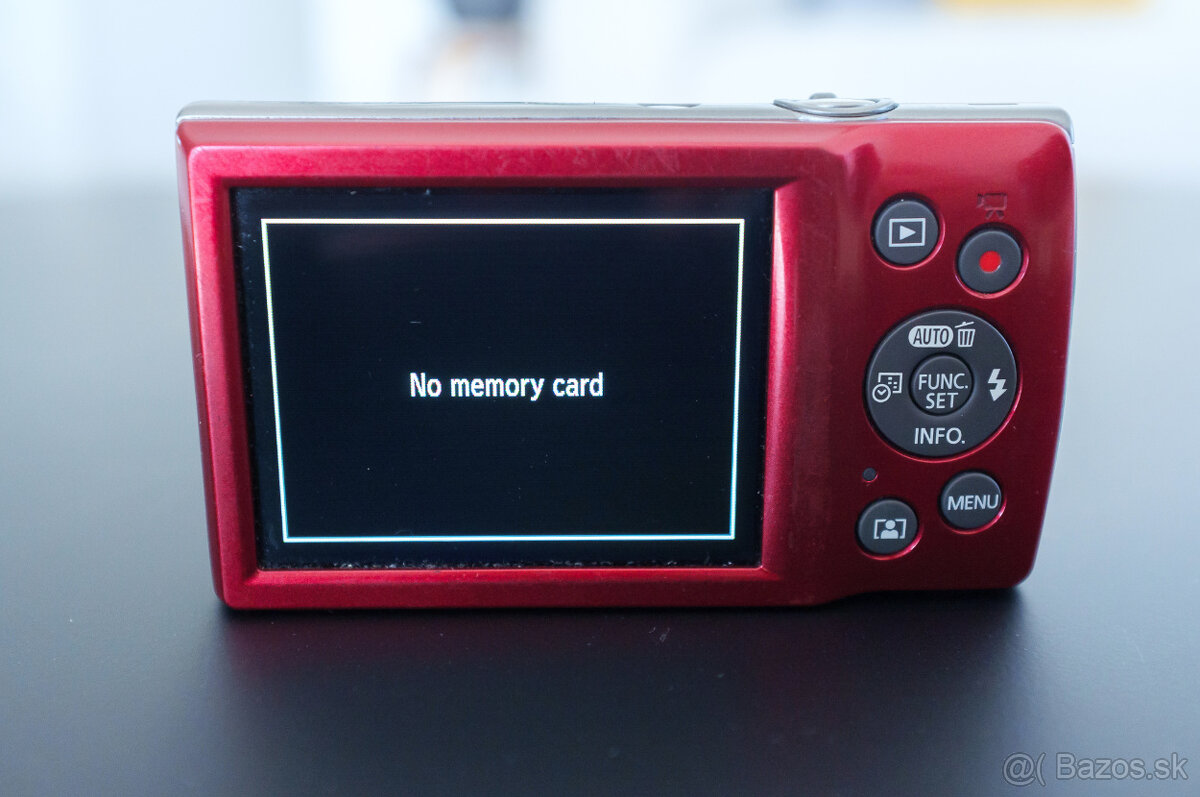 Canon IXUS 185 červený - 11
