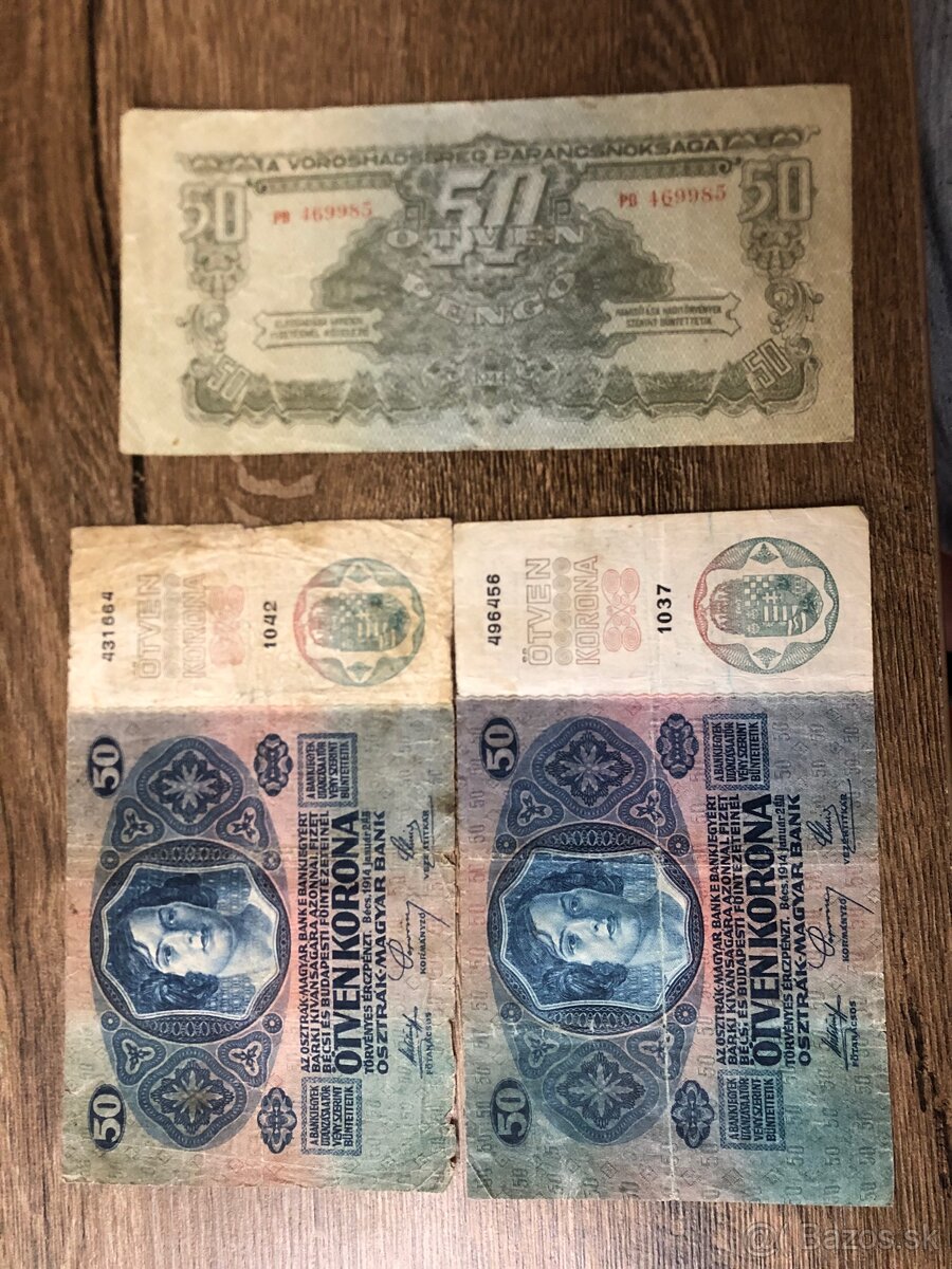 Bankovky MAGYAR (stare) - 11