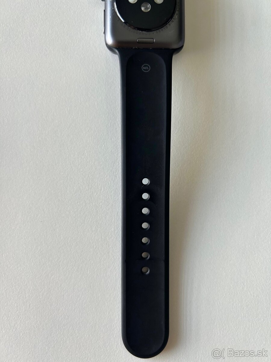 Apple watch 3 42mm (baterka 90%) + kábel, krabica - 11