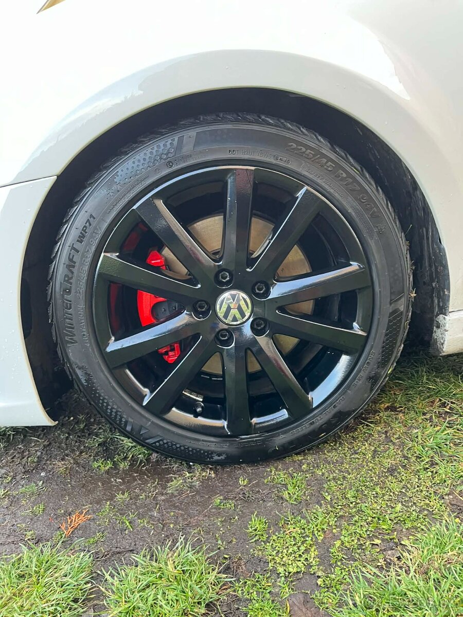 Elektróny Volkswagen 5x112 R17 komplet aj zo zimnými pneu - 11