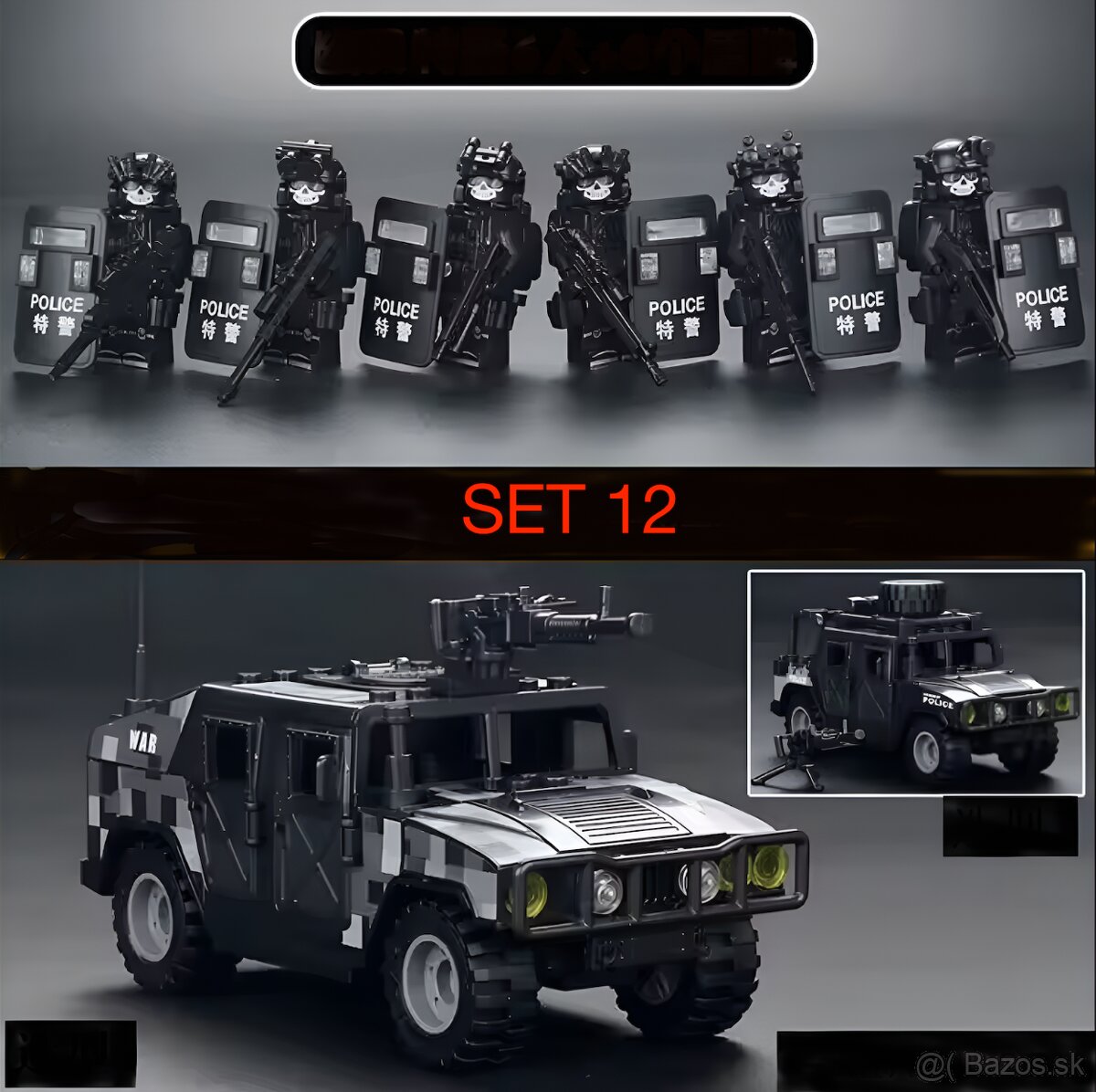 Rôzne sety vojakov 6 + doplnky - typ lego - nové - 11