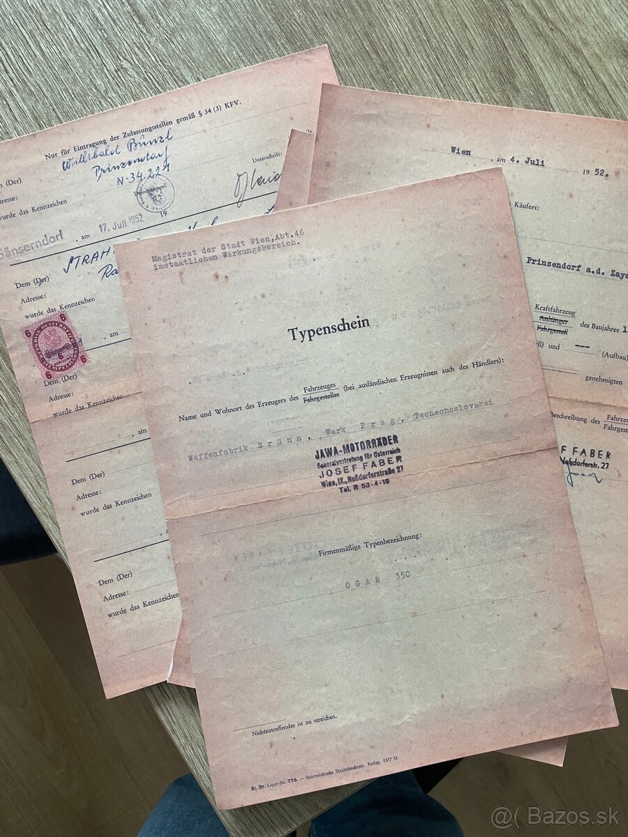 jawa perak 350 povodny autenticky stav s tp - 11