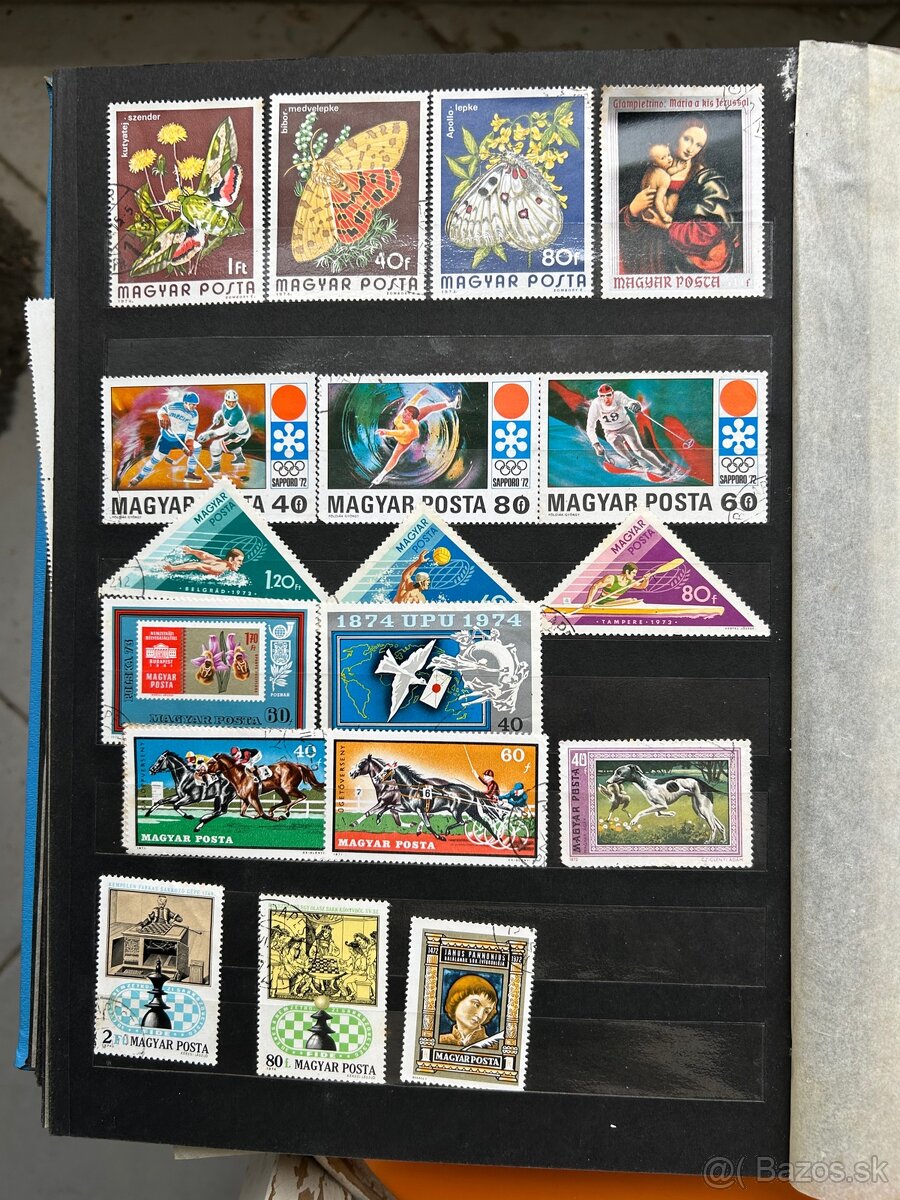 Staré poštové znamky 70-80 roky - 11