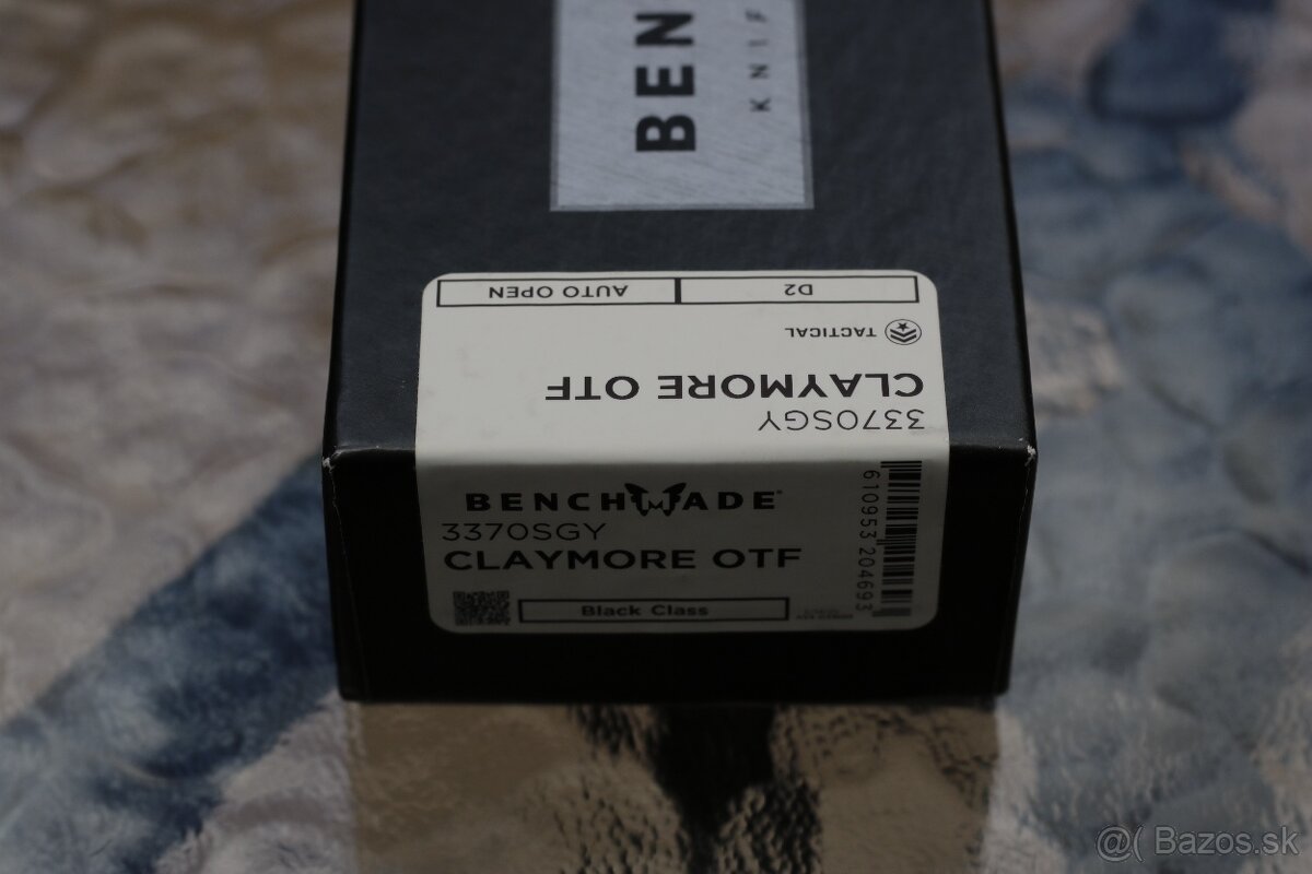 BENCHMADE CLAYMORE, OTF, DAGGER 3370SGY - 11