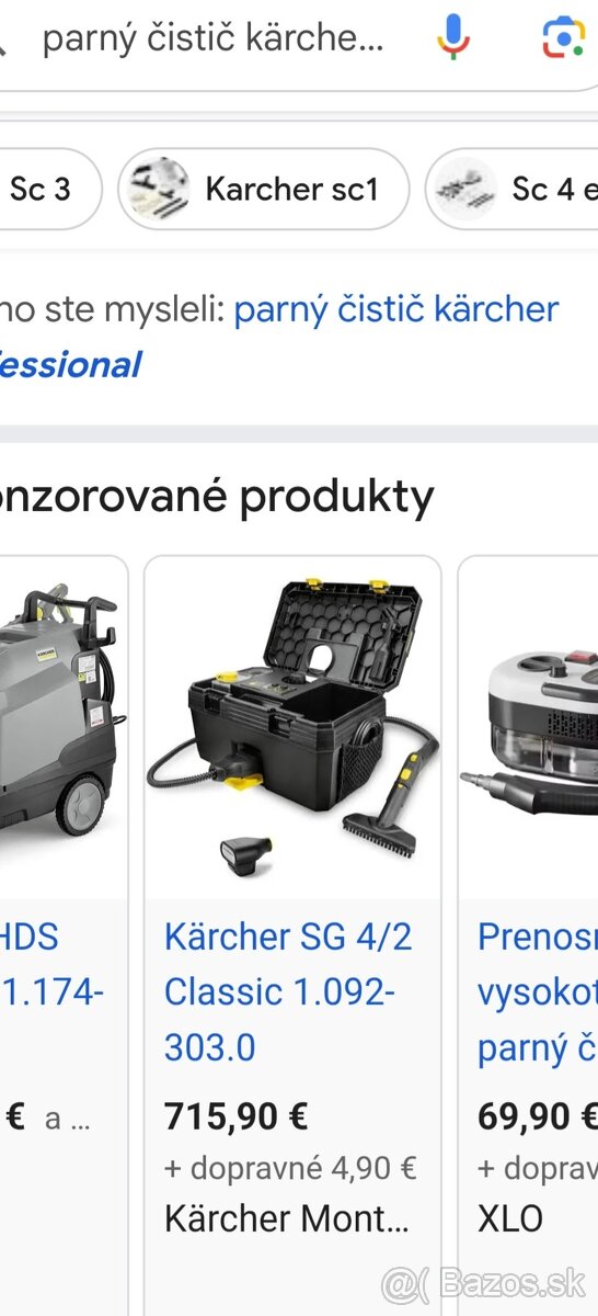 Parny čistič Kärcher Profesional - 11