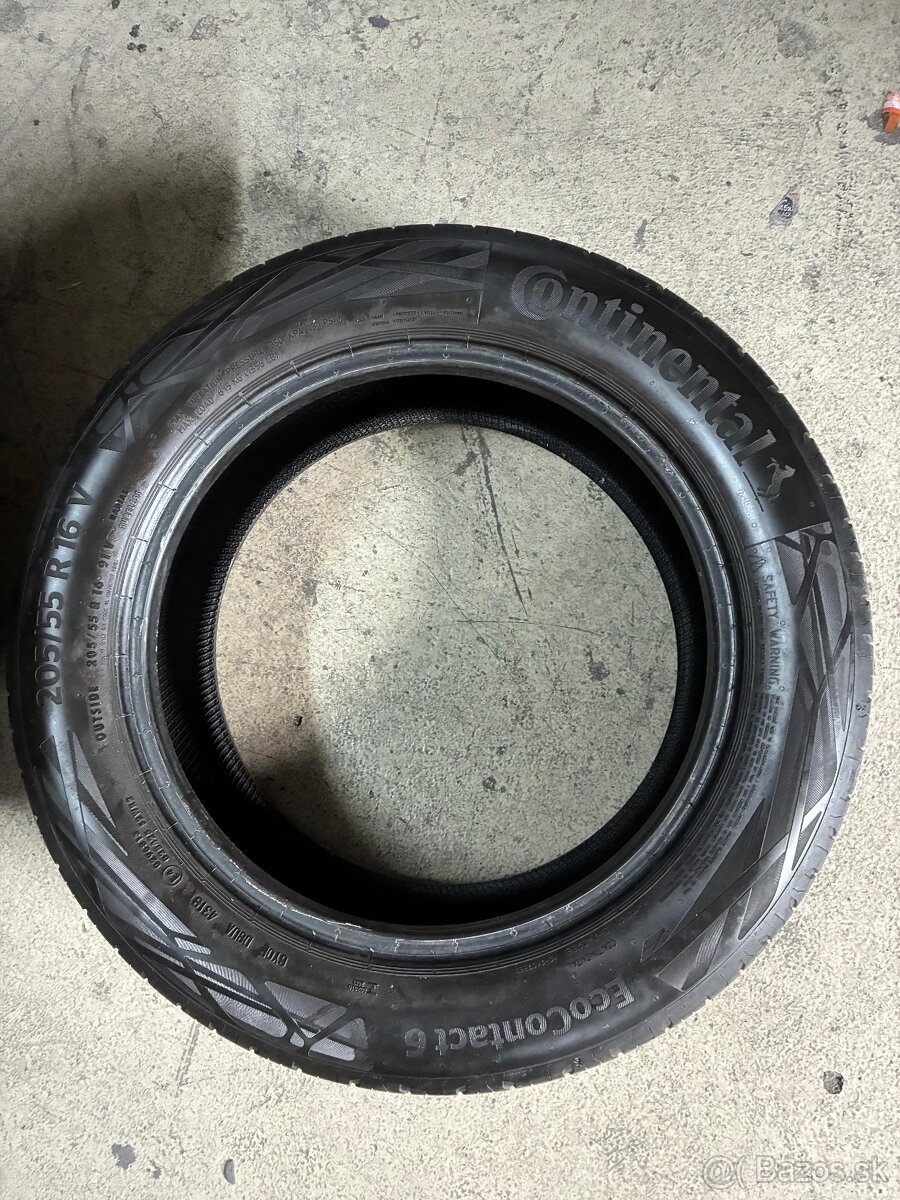 Letne pneumatiky 205/55/r16 + disky - 11