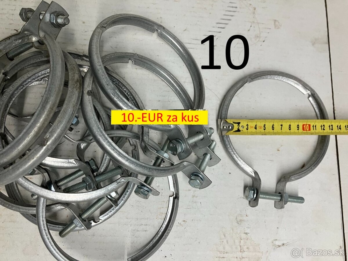 Spony a svorky na výfuk - 11