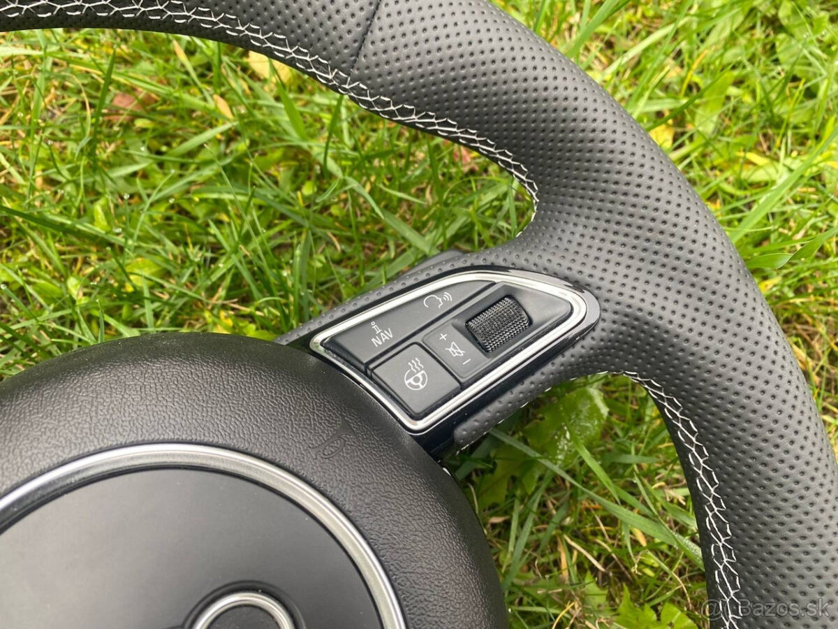 VYHRIEVANY AUDI VOLANT - ZREZANY - PERFOROVANA KOZA - 11