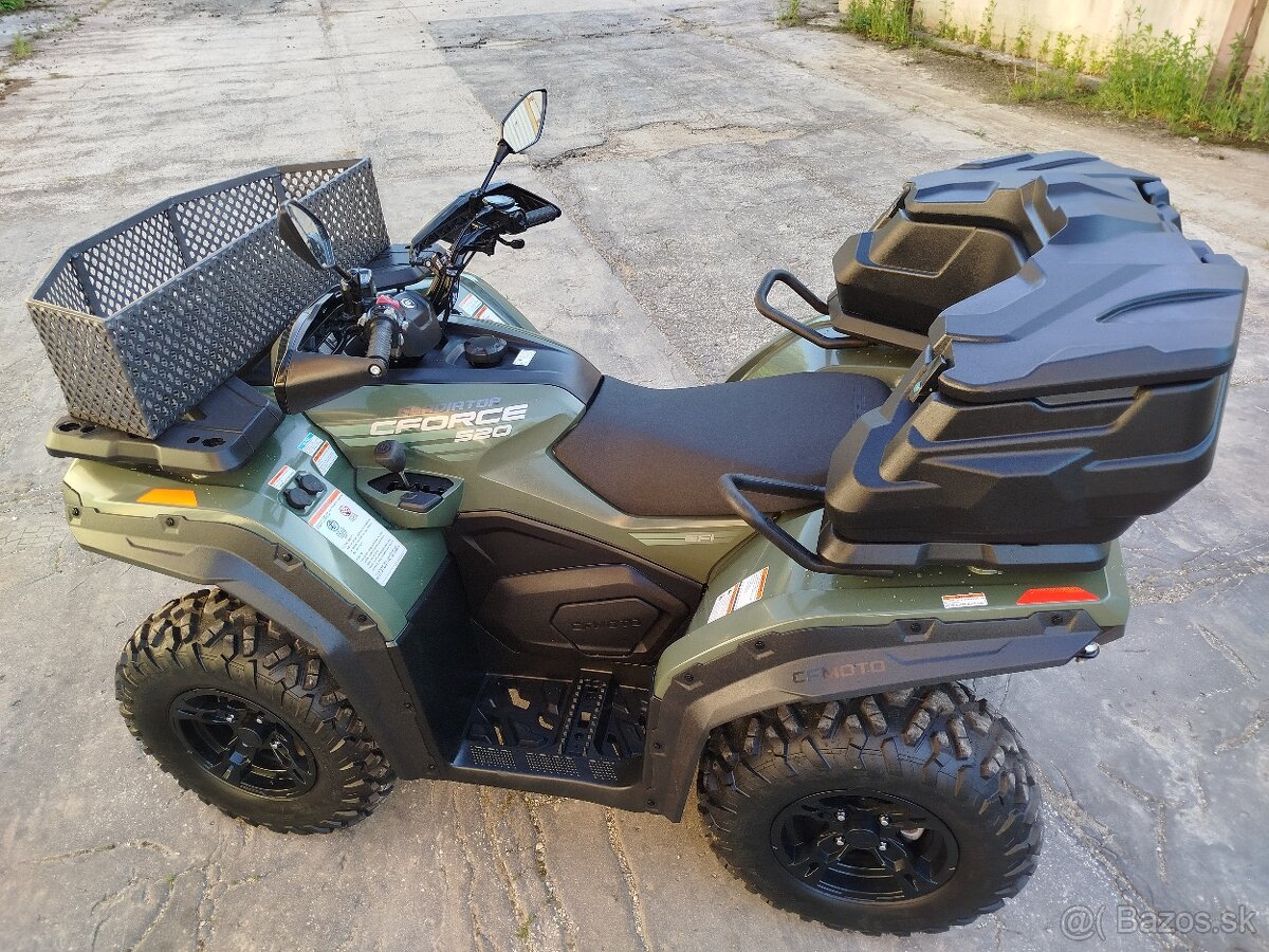 Cf moto 520 G2 nájazd iba 550km a v príplatkovej výbave - 11