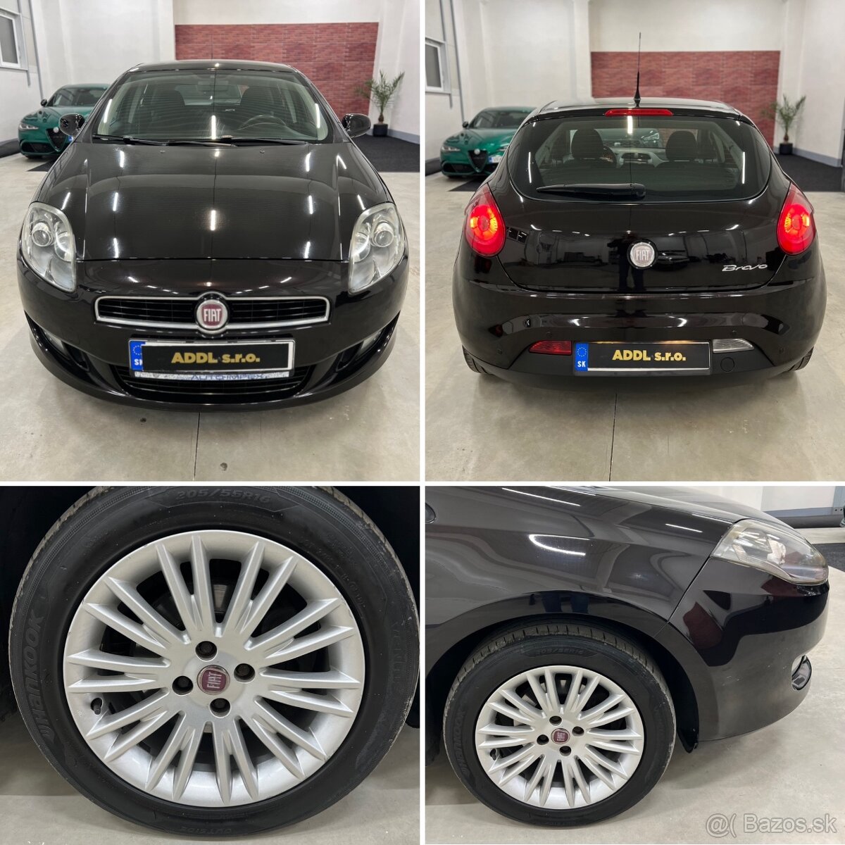 Fiat Bravo II 1.4 T-jet 88kw 2012 výhrev sedadiel nebúrané - 11